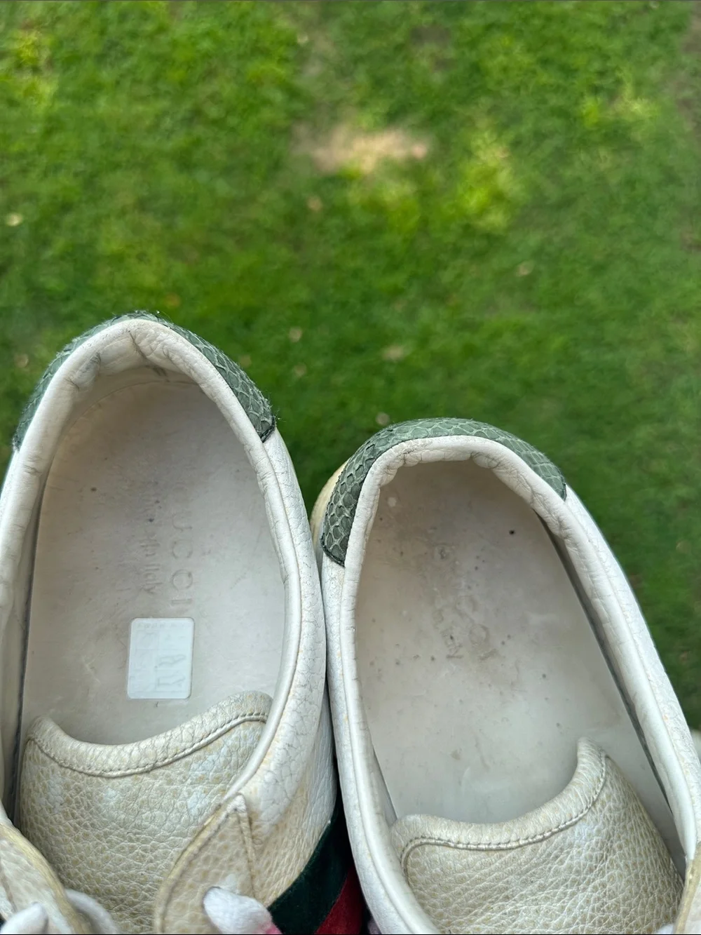 Gucci Men's Gucci Ace Leather Sneakers